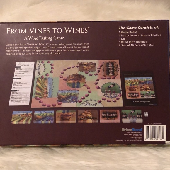 From Vines to Wines / Wine Tasting Game - Picture 2 of 5